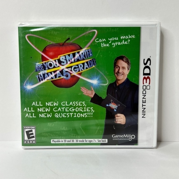 Are You Smarter Than a 5th Grader Nintendo 3DS‎ 2015 - Picture 1 of 2